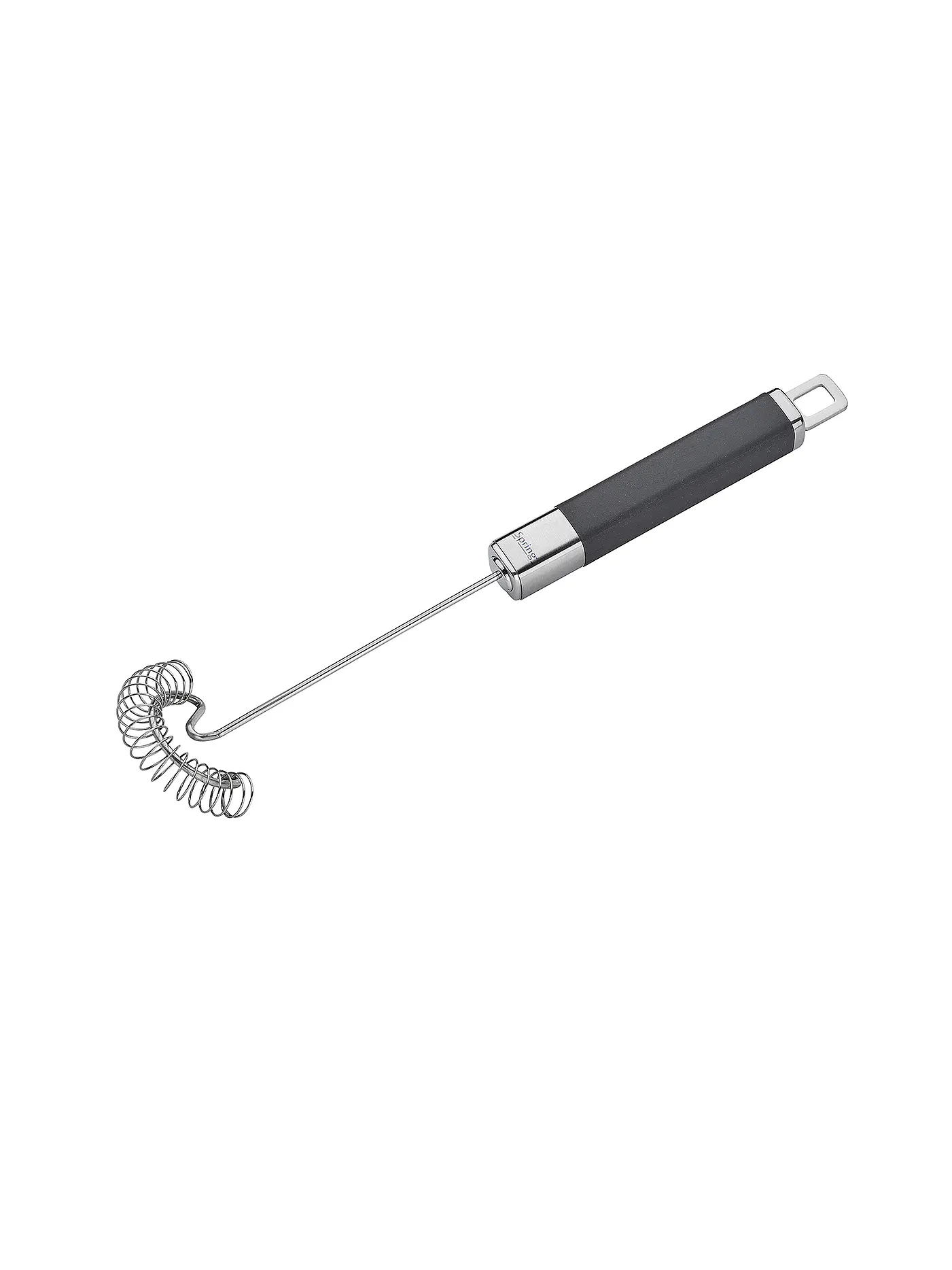 SPRING | Spiralbesen 30cm FUSION2+ Edelstahl Schwarz | 